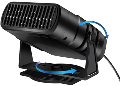 Generisch Descongelante para coche – 30 W Plugin – Descongelante de parabrisas para coche, sedán, SUV, taxi, nieve, heladas, mañanas frías, viajes en coche, desplazamientos