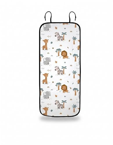 Colchoneta silla de paseo Universal Transpirable con Tejido Coolmax antisudor Acolchada Forro 3D Lavable Secado Rápido Facil colocación Funda de Verano Baby Star