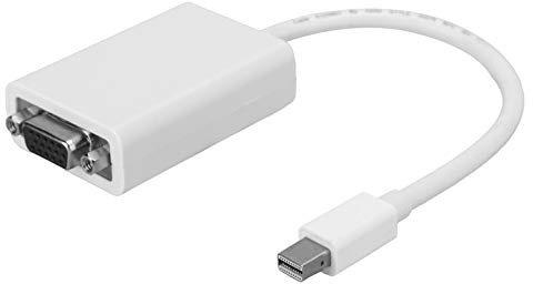 Sorandy Mini Displayport Till VGA Adapter, Konvertera Mini Signal Till HD Video Adapter, Mirror och Extended Mode för X1 och Andra Minienheter