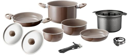BRUNNER Topfset Chocolate 9 Plus 1 Durchm. 22