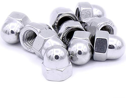 M8 (8mm) Dome Cap Nut - Stainless Steel (A2) (Pack of 10)