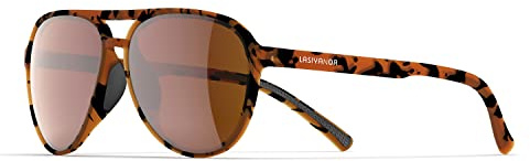 Lasiyanor Lightweight TAC Polarized Tinted Classic Vintage Retro 70s Sunglasses, TR-90 Frame for Women Men, UV 400 Protection