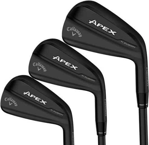 Callaway Golf Apex TI Fusion Iron Set (Right, Steel, Stiff, 4 Iron - PW)