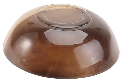 Healeved Natural Yak Horn Shaving Bowl Shaving Soap Bowl for Men Use in Daily Grooming Routine