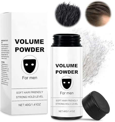 1 Pieza Polvo De Textura Para El Cabello, Polvo Voluminizador Pelo Hombre, Polvo Texturizante Volumen, Polvo Pelo Hombre Texturizado, Polvo Volumen Pelo, Refrescante, Larga Duración, Fácil De Aplicar