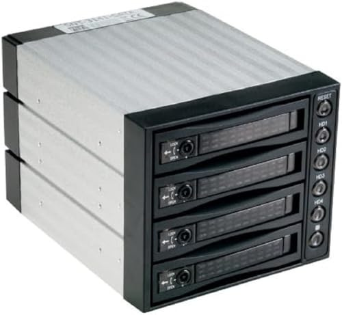 Fantec SnT-Ba3141-1 - S-Ata 3x 13,30cm (5,25) F?r 4x 2,50cm (1) Hdd Schwarz (2052)