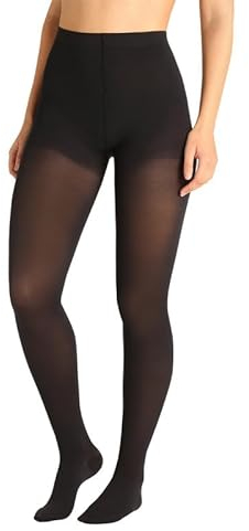 ®BeFit24 Collant a compressione graduata (18-21 mmHg, 90 Denari, Classe 1) da donna - I migliori collant per volo aereo - Ottime per gravidanza, trombosi, vene varicose