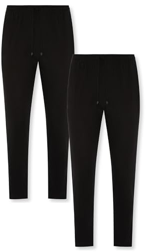 FM London Lot de 2 Bas de Pyjama pour Homme