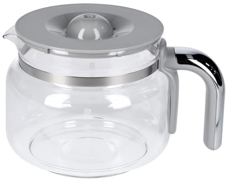 easyPART Compatible avec la verseuse en verre Smeg 697650076 DCGC01 pour machine à café filtre