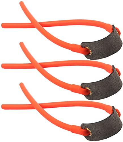 Shinekoo 3 pièces de rechange pour lance-pierres, bandes élastiques en latex naturel pour chasse et tir, bandes en tube élastique pour catapulte, pièces de lance-pierres