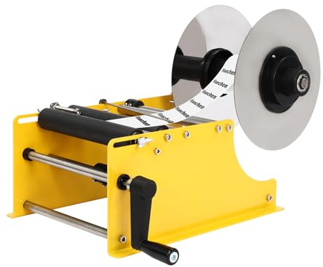 KAUITOPU etikettmaskin manuell, 10–25 etiketter per minut etikettpistol prislappar etikettmaskin flasketiketterare