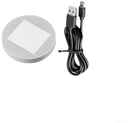 Oniissy Mikroskop-Unterlicht, durchlässiges LED-Licht, LCD-Digital-Mikroskop-Beleuchtung, einstellbare Helligkeit, durchlässige Lichtquelle (A)