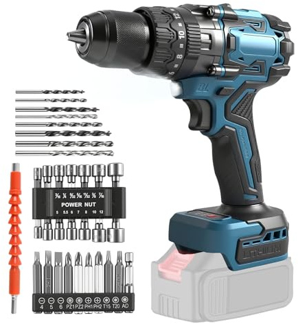 140 Nm borrskruvdragare set kompatibelt med MT 18 V batteri (inget batteri)