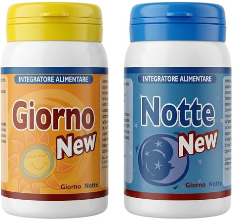 Giorno Notte Integratore Controllo del Peso con Neopuntia® e Fucus | Supporto per Metabolismo e Drenaggio Liquidi | Formula H24 Azione Fianchi e Addome | 120 Compresse