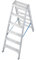 Stufen Doppel Leiter Stufenzahl 2x6 Krause