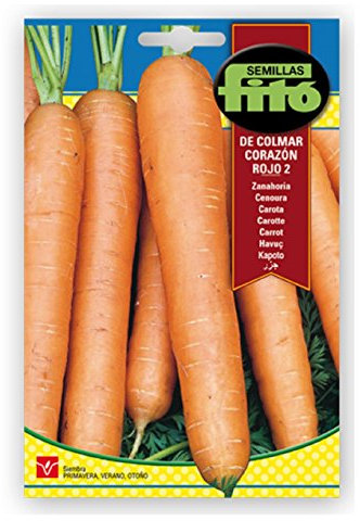 Semillas Fitó 3133 - Semillas de Zanahoria Colmar Corazón Rojo
