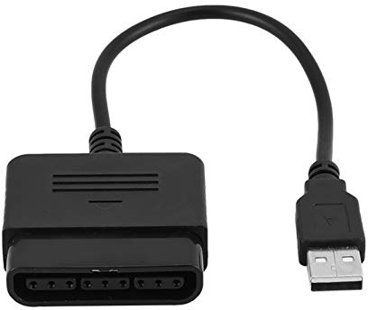 Socobeta Convertitore Adattatore USB Compatibile con Controller 1/2 da PS1 a PC PS3