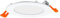 LEDVANCE LED SPOT INTEGRATED SLIM Ø12cm, spot encastré pour l'intérieur, 8W, température de couleur 3000K, 550 lumen, 240V, design plat et moderne, dispositif de fixation, blanc