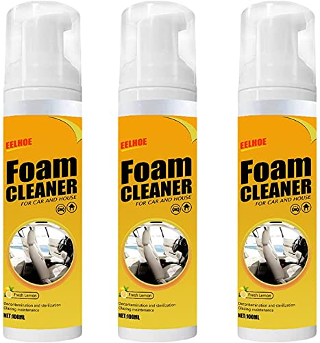 Mineatig Multipurpose Foam Cleaner, Autoschaumreiniger, 300 Ml Allzweck-Schaumreiniger Multifunktionales Auto-Reinigungsspray-Reinigungsartefakt Starker Schaum Schaumreiniger