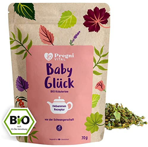 PregniVital® - BIO Zyklustee - mit traditionellen Frauenkräutern (Frauenmantel, Himbeerblätter, Schafgarbe) - raffiniert und mild im Geschmack