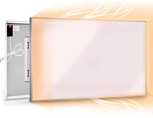 Coldfighting 720W Far Infrared Panel Heater - Electric Heater Panel - Wall Mounted - Ceiling Mounted, Suitable for Indoor, Living Room, Bedroom - CO2-Free Energy Efficient Electric Heater