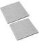 vhbw 2x Motorschutz-Filter kompatibel mit Philips Universe FC9009/10, FC9009/09, FC9006/01, FC9008/03, FC9009/01, FC9007/01, FC9008/01