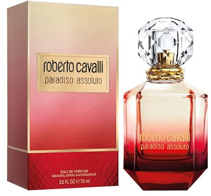 ROBERTO CAVALLI Paradiso Assoluto, Eau de Parfum für Damen, Würzig-floraler Duft, 75 ml