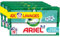 Ariel 3in1 PODS, Lessive Liquide Capsules, 76 Lavages (4x19 Tablettes), Rosée du Matin, Élimine Les Taches Incrustées, Même Après 7 Jours, Impeccable Même En Cycle Court Et À Froid, Fabriqué En France