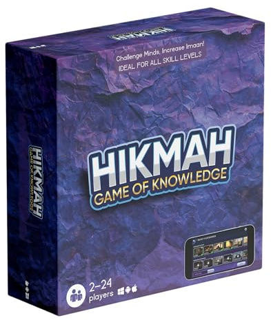 Hikmah: Kunskapsspel | Det nya islamiska brädspelet med spel | Ladda ner appen nu på iOS och Play Store | Alla färdighetsnivåer kan spela för Ramadan och EID!