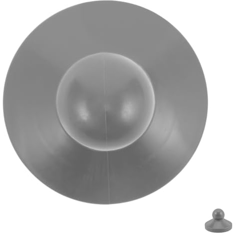 Milisten Outdoor Patio Umbrella Replacement Caps Silver Parasol Finial with Screw Easy Installation Plastic for Beach Garden Camping Maintenance Kit