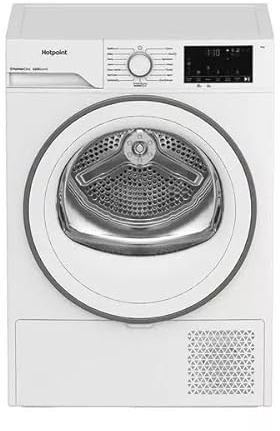 C HD 93M WW UK 9kg Heat Pump Tumble Dryer – White | Energy-Efficient Gentle Drying | Sensor Drying | Freshen Up Function | Anti-Allergy Programme | Reverse Tumble | Quiet Performance