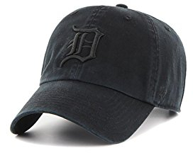 '47 Brand Relaxed Fit Cap - CLEAN UP Detroit Tigers schwarz
