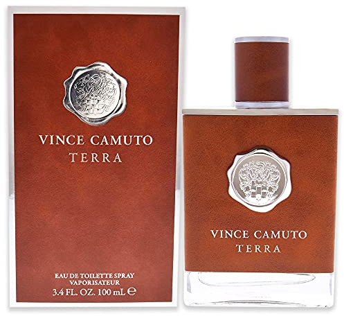 Vince Camuto Terra Eau de Toilette Cologne for Men, 3.4 Fl Oz