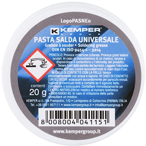 Kemper B090PASNE0 Pasta Salda Neutra, Blister, 20 g