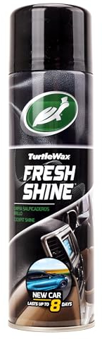 Turtle Wax Spray Glossy New Car Dashboard, 500ml, Black