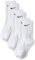 Nike Unisex Everyday Cushion (3 Pairs) Crew trainingssocken 3 Paar , Weiß / Schwarz, M EU