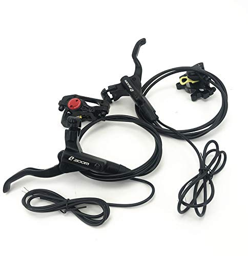 Zoom Frein à disque hydraulique pour vélo électrique HB-875-E Kit avant et arrière Pas de rotor (Noir)