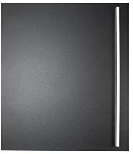 iLoveParcels Letter Box. Waterproof Lockable Safe Delivery Box With 3 Keys. Outdoor Mail & Letter Box. Galvanised Steel Wall, Door Or Fence Letter Storage With Lock In Grey. (35.5x10.5x34cm)