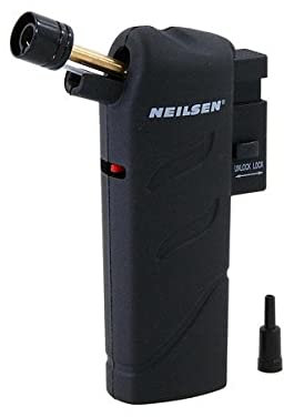 Neilsen CT4557 - Gas Powered Turbo Torch with 1300°C Flame - Ideal for Hobby, Workshop, and Soldering Work