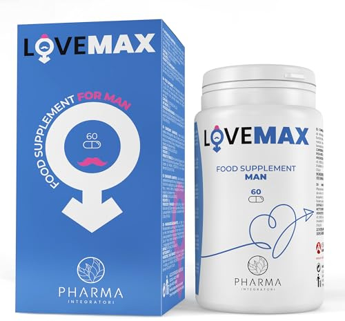 Testosterontillskott för män – Högstyrkekapslar | Med Ashwagandha KSM-66, Maca och Ginseng | Stöd för energi, libido och sexuell vitalitet