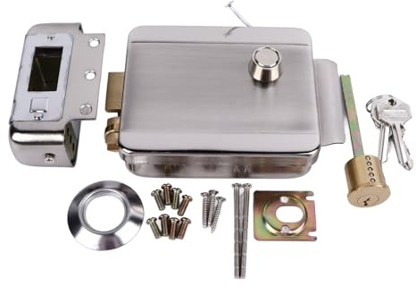 Serrure De Porte, Serrure De Porte à Commande électrique Pour Système De Sécurité De Contrôle D'accès D'interphone De Sonnette Pour la Maison 12V