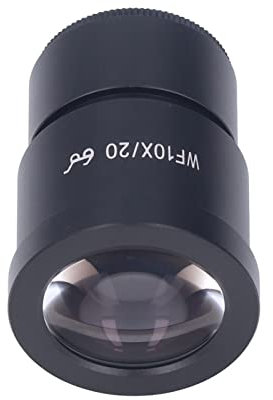 Mikroskopobjektiv WF10X/20 Beschichtet, Ganzmetallgehäuse, 30-mm-Schnittstelle, Weitwinkelokular für Stereomikroskope, Aluminiumlegierung, Optisches Glas, Okulare bei