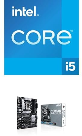 Intel® Core™ i5-14600K 14-Core up to 5.3 GHz + ASUS B660-PLUS D4 ATX, LGA 1700