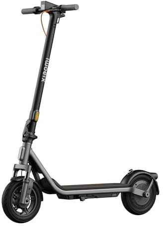 Xiaomi Scooter 6 Lite, Suspensión Dual Delantera, 25km de Alcance, neumáticos de 10 Pulgadas, Frenos Delanteros de Tambor y Traseros E-ABS, Plegable, homologado para Carretera, Certificado por la DGT