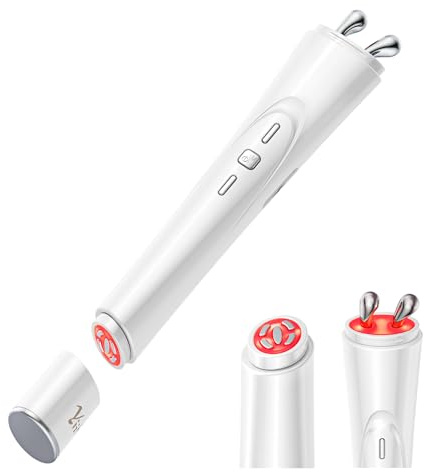 Yiiho Eye Lift Wand, 2 in 1 Under Eye Massage Device with Rotation & Vibration for Dry Eyes, Dark Circles, Puffiness and Face, Eye Massager Wand & Face Sculpting Tool for Fine Lines and Wrinkles