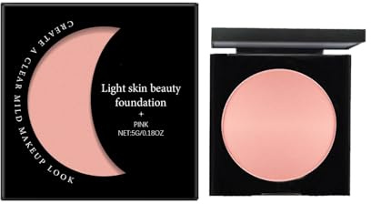 Correcteur Illuminateur Contour des Yeux, Poudre Anti-Cernes Couvrance Totale, Fond de Teint Correcteur Longue Tenue pour Tous Types de Peaux, 5g/0.18oz