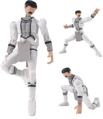 Jiumaocleu Mark Grayson Actionfigur, Atom Eve/Omni Man/Nolan Grayson Rörliga Led i 3D-tryckta Multi-led Figurer för Samling Dekorationsfigur för Skrivbordspresent 13,5 cm