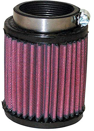 K&N RU-3120 KFZ und Motorrad Gummi Universalluftfilter , Rot