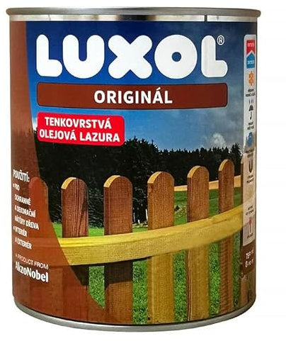 luxol d'origine Lasure de protection pour le bois intérieur et extérieur 0,75 L teinte Sipo