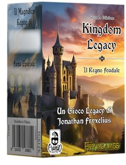Cranio Creations - Kingdom Legacy - Costruisci il Tuo Regno! - Gioco in Solitario - 360 Min - Gioco per Esperti - Età 14+ - Edizione in Lingua Italiana